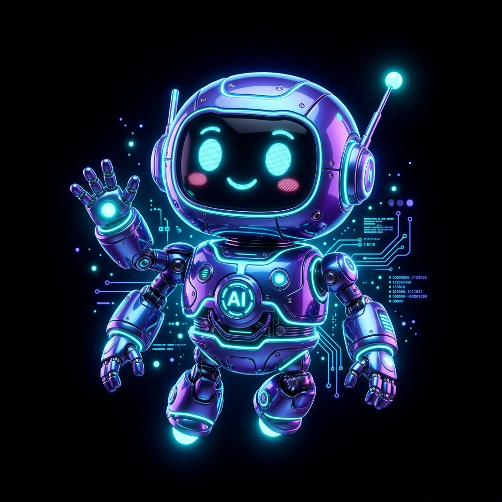 AI Coach 3D Mascot